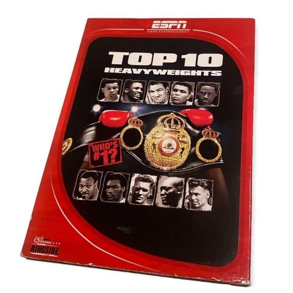ESPN Top 10 Heavyweights DVD - sealed